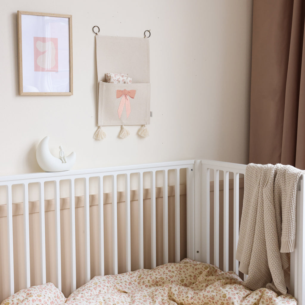 Wall Pocket - GOTS - Bows