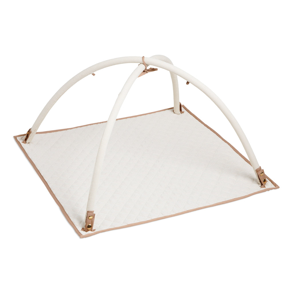 Fabric Baby Gym - OCS Classic Stripes Camel