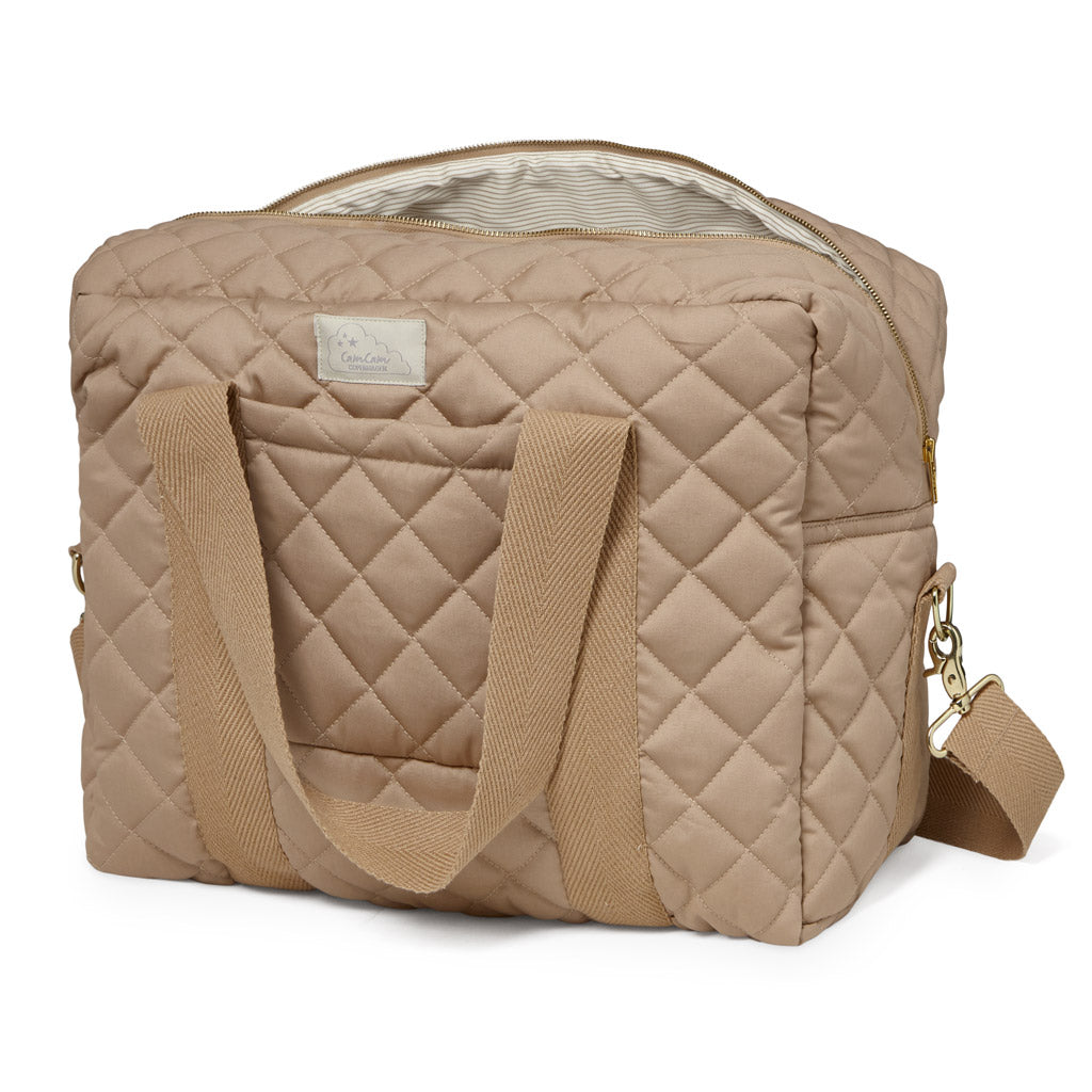 Changing Bag w/pram straps, Large - OCS - Camel