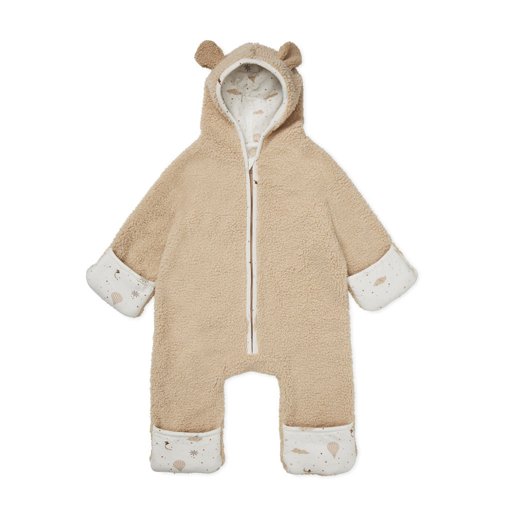 Sherpa Onesie Vincent - Latte/ Dreamland