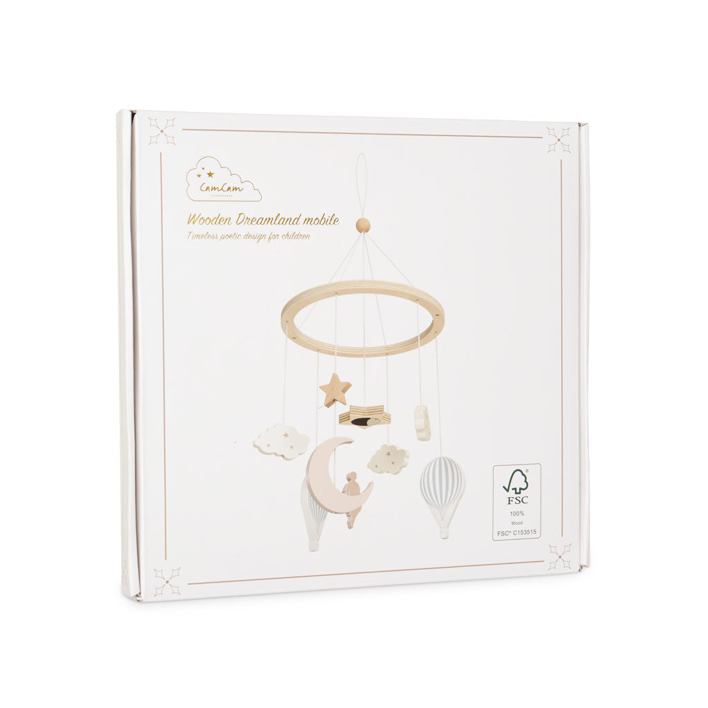 Wooden Mobile, FSC 100% - Dreamland