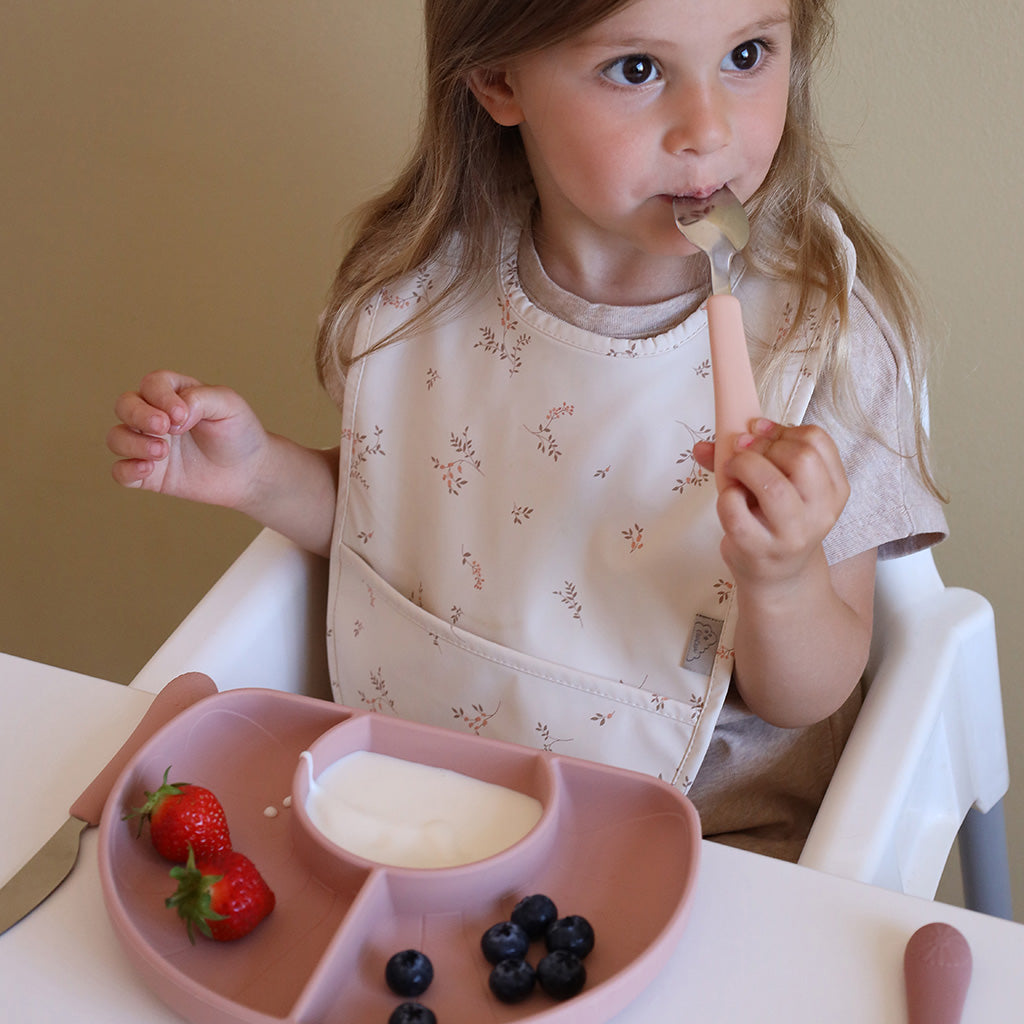 Bib w/ pocket, 2-pack - Ashley