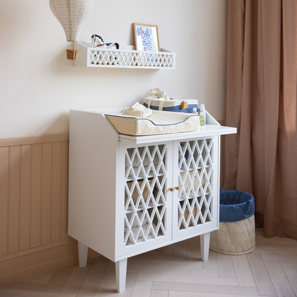 Harlequin Changing Table - White