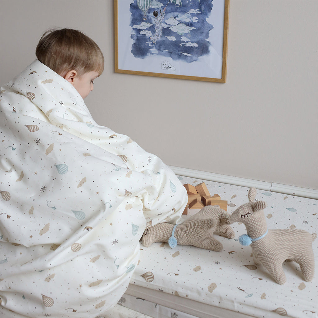 Bedding set, Junior, 100x140cm - GOTS Dreamland