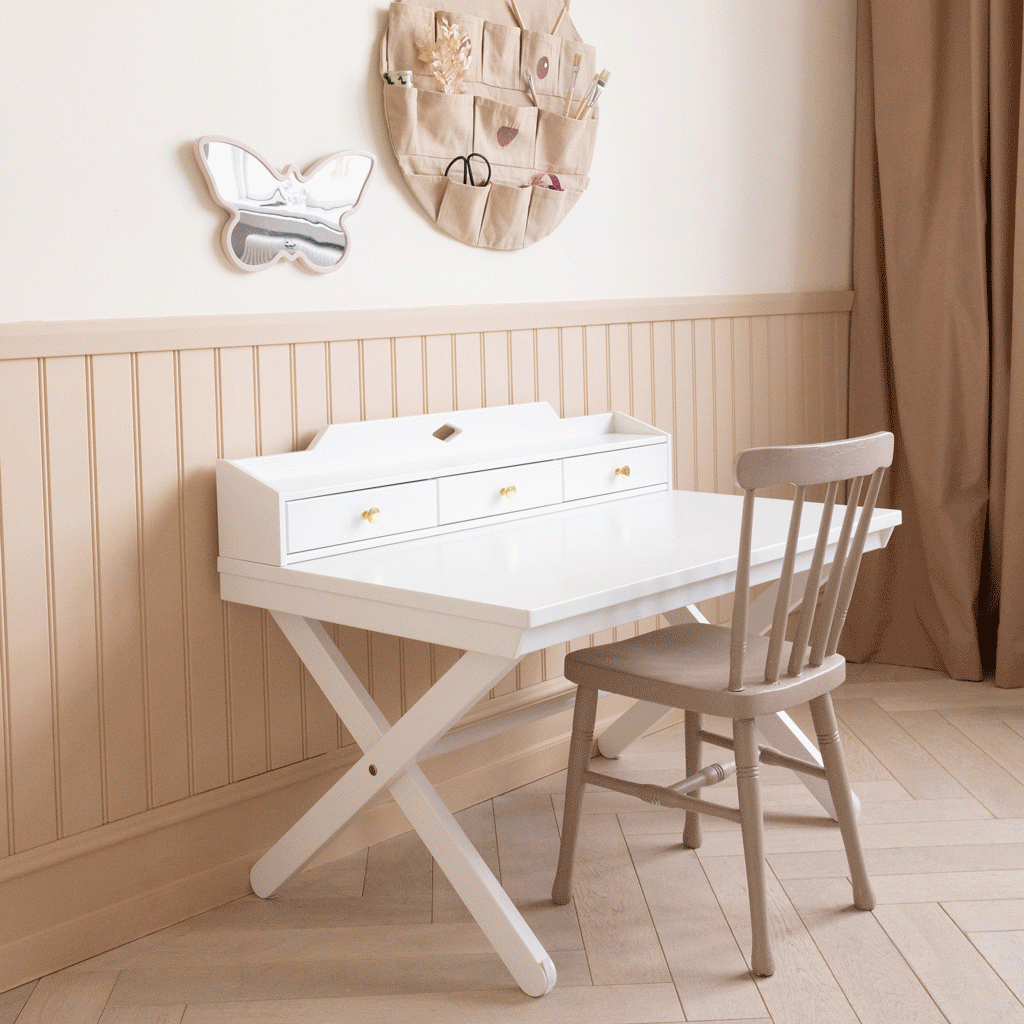 Luca Desk - FSC Mix - White