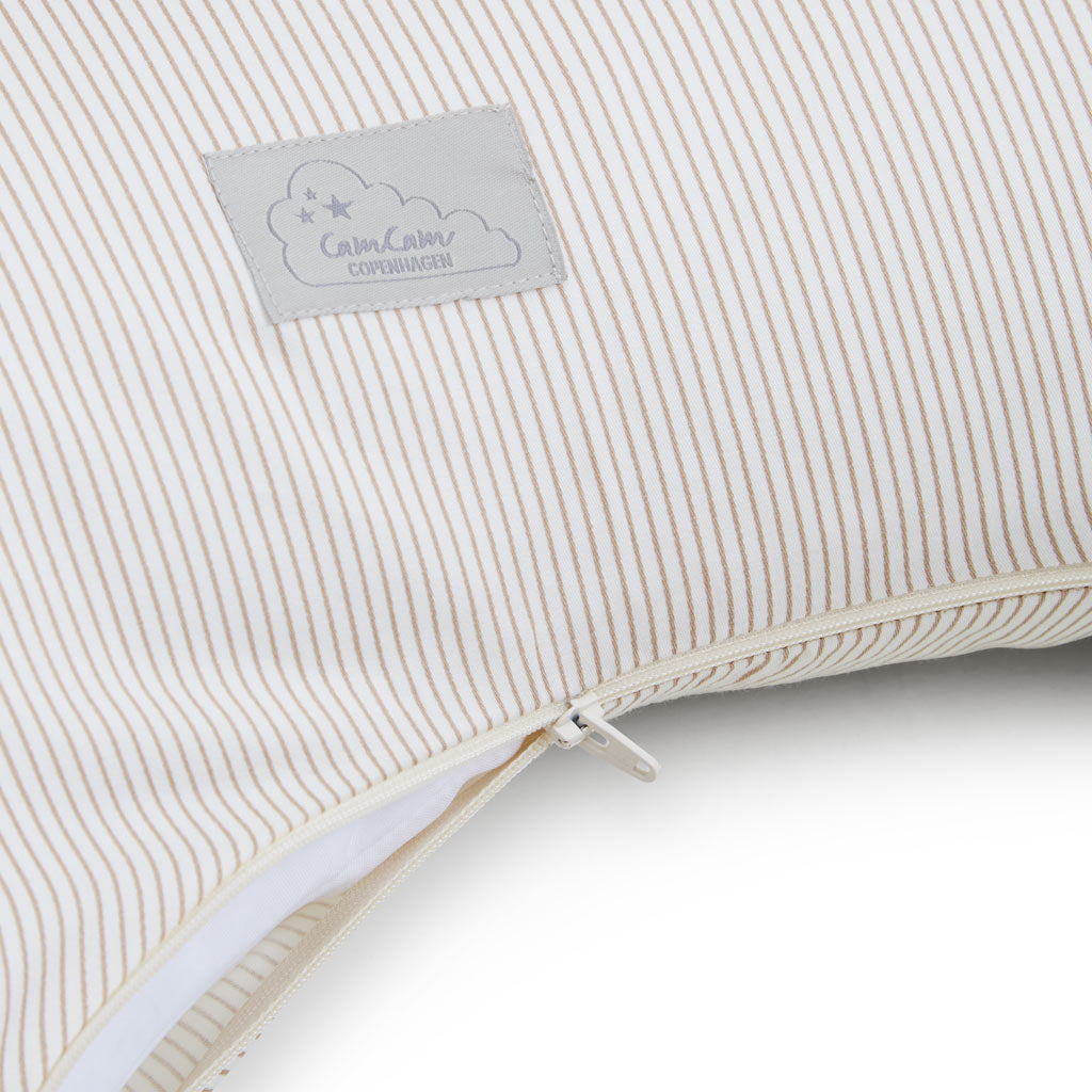 Nursing Pillow - OCS - Classic Stripes Camel