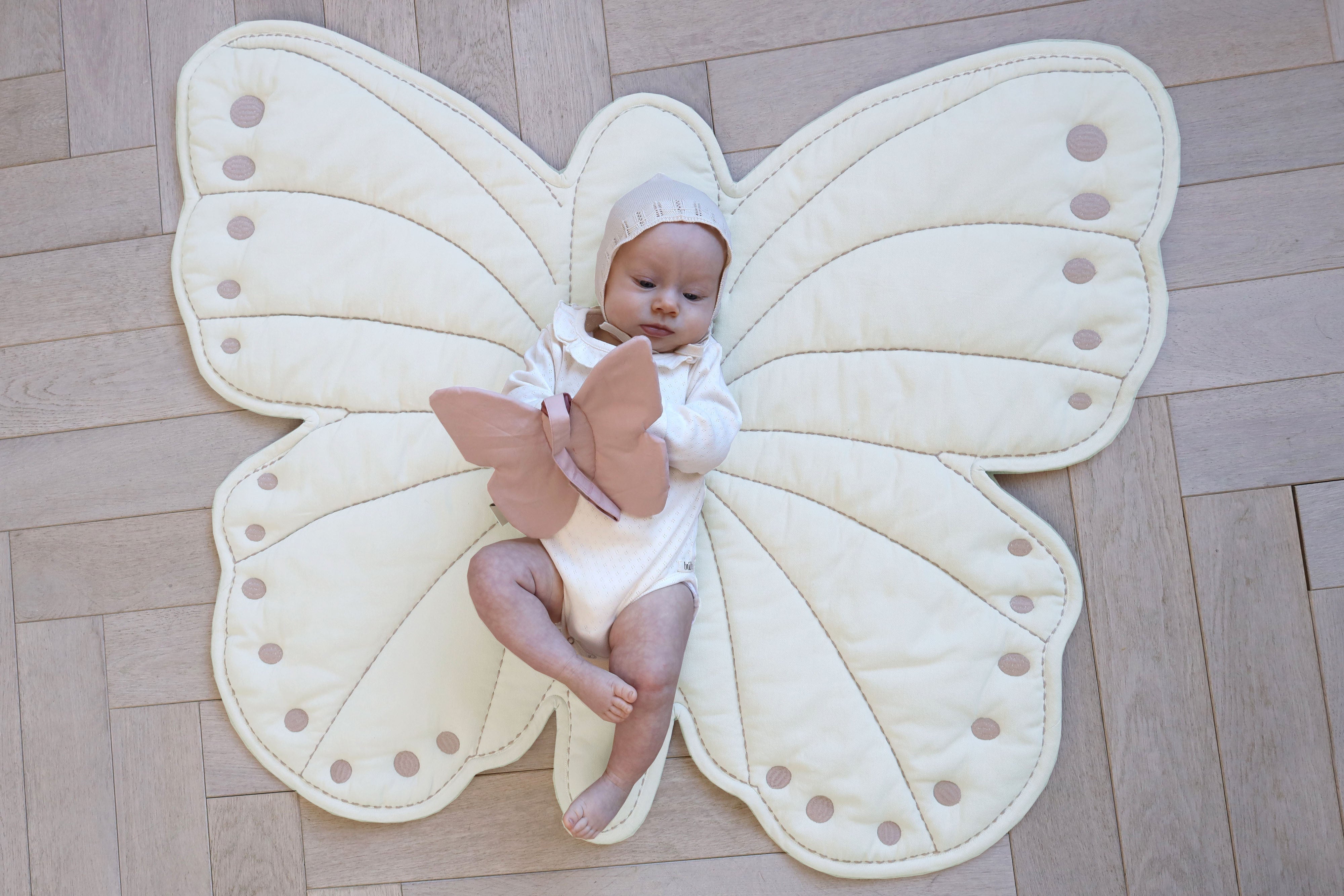 Butterfly Play Mat - OCS Off-White