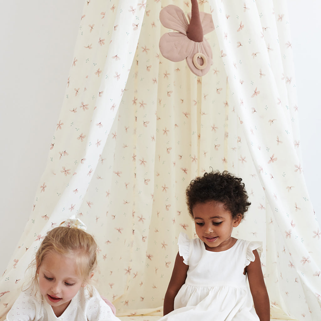 Bed Canopy - GOTS Light Sand