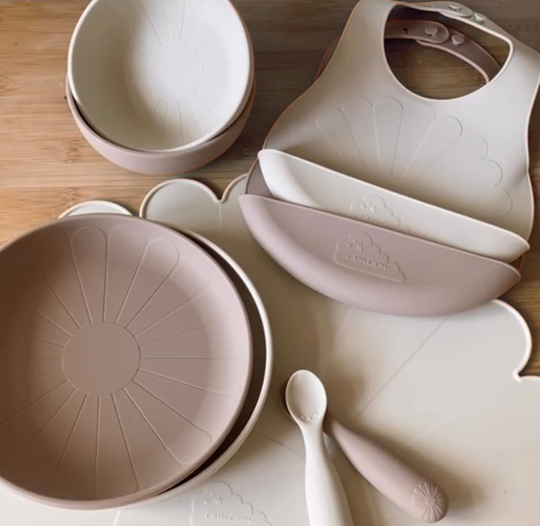 Flower Plates, 2-pack - Earth Mix