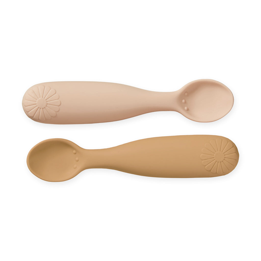 Flower Spoons, 2-pack - Coral Mix