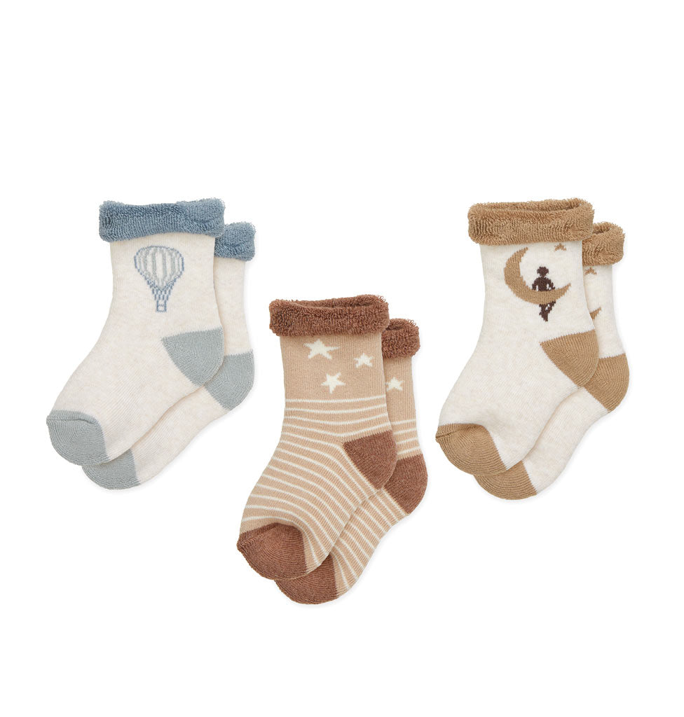 Terry Socks Safi, 3 Pack - Dreamland