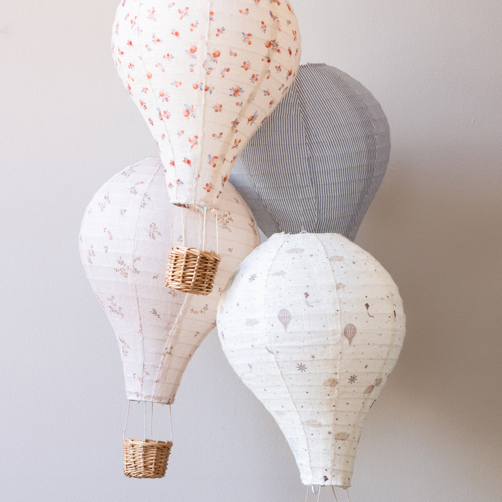 Lamp Shade, Hot Air Balloon - Berries