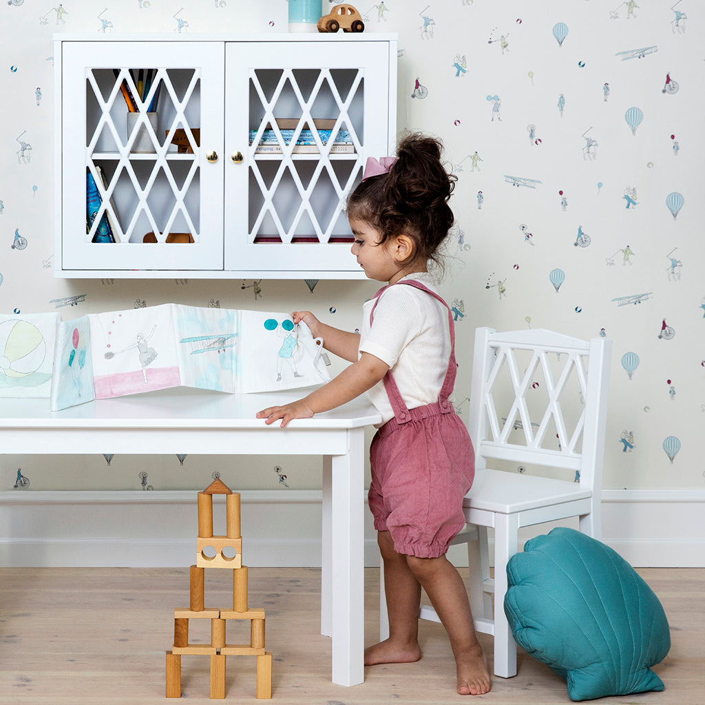 Harlequin Kids Chair - White