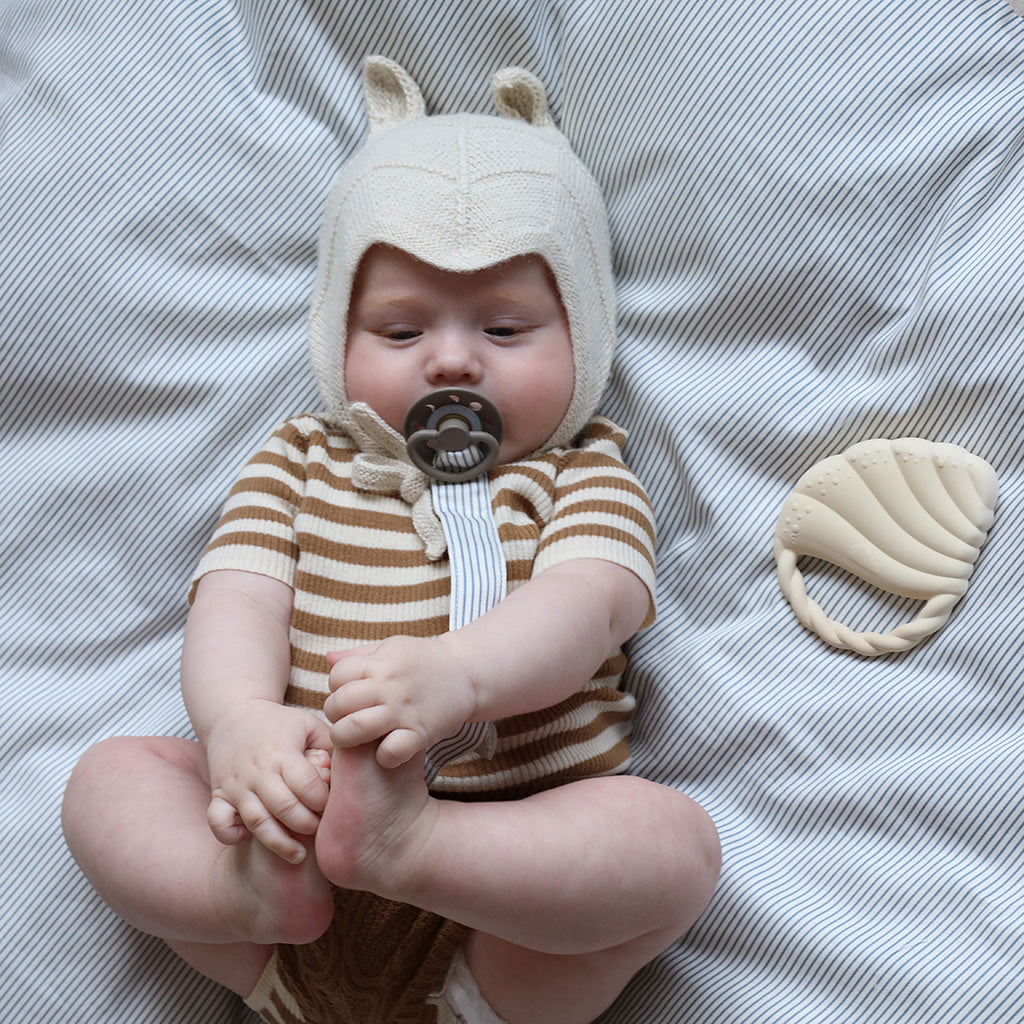 Bedding set, Baby, 70x100cm - GOTS Classic Stripes Blue