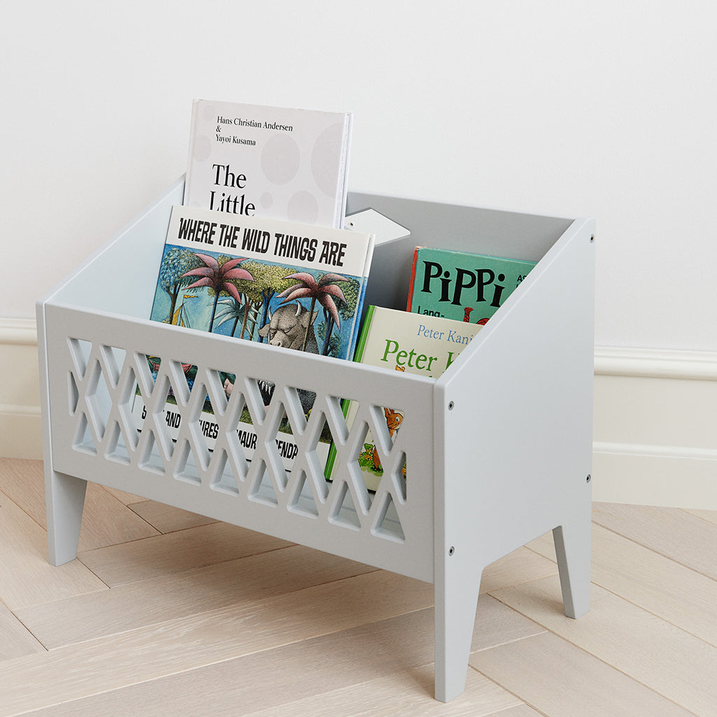 Harlequin Book Bench - White