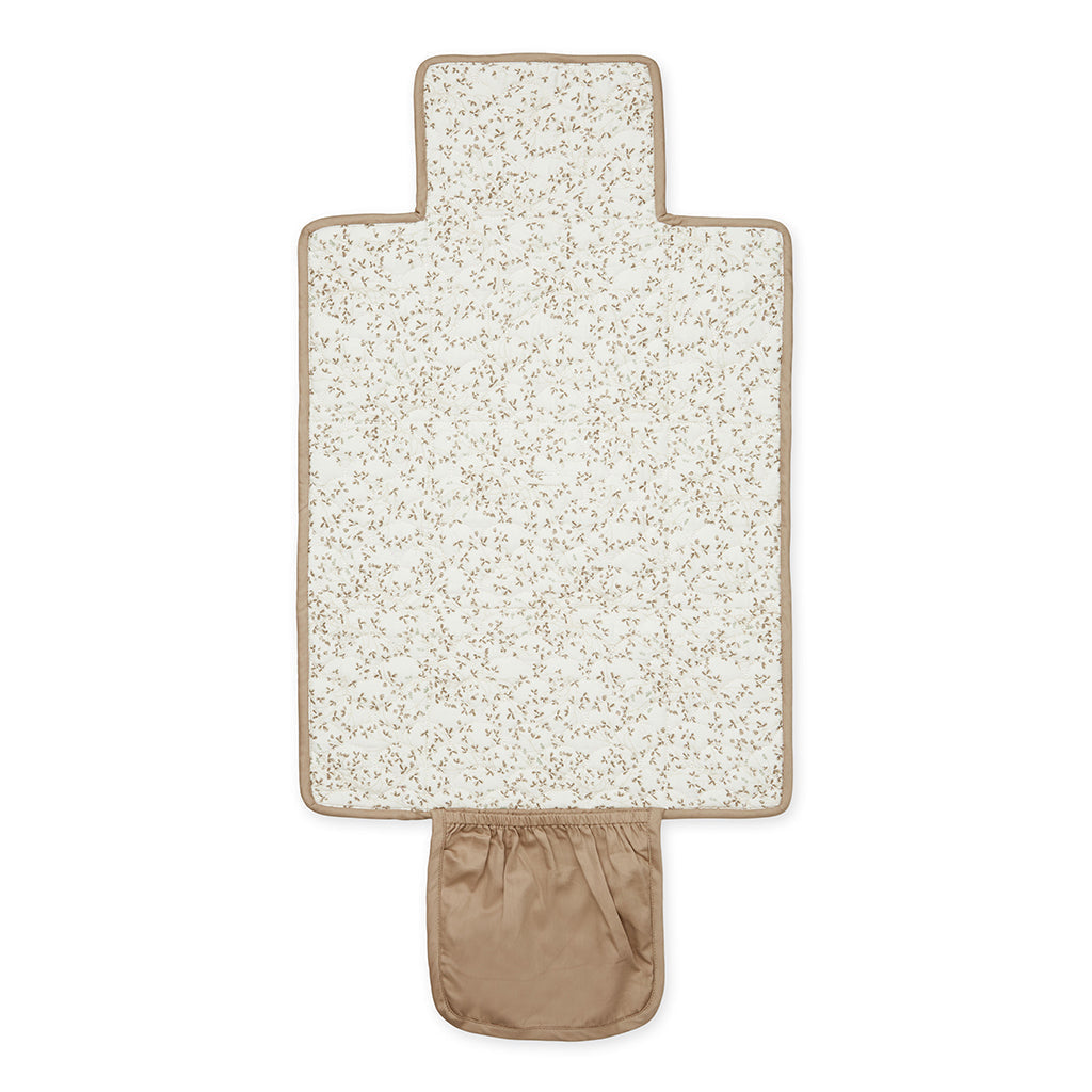 Changing Mat, Quilted - OCS Camel/Lierre