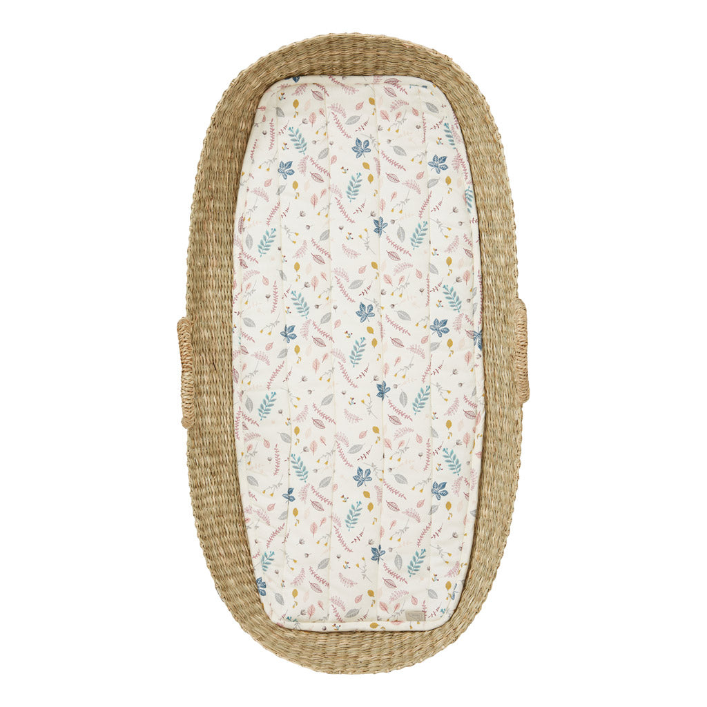 Changing Basket Liner - OCS Pressed Leaves Rose