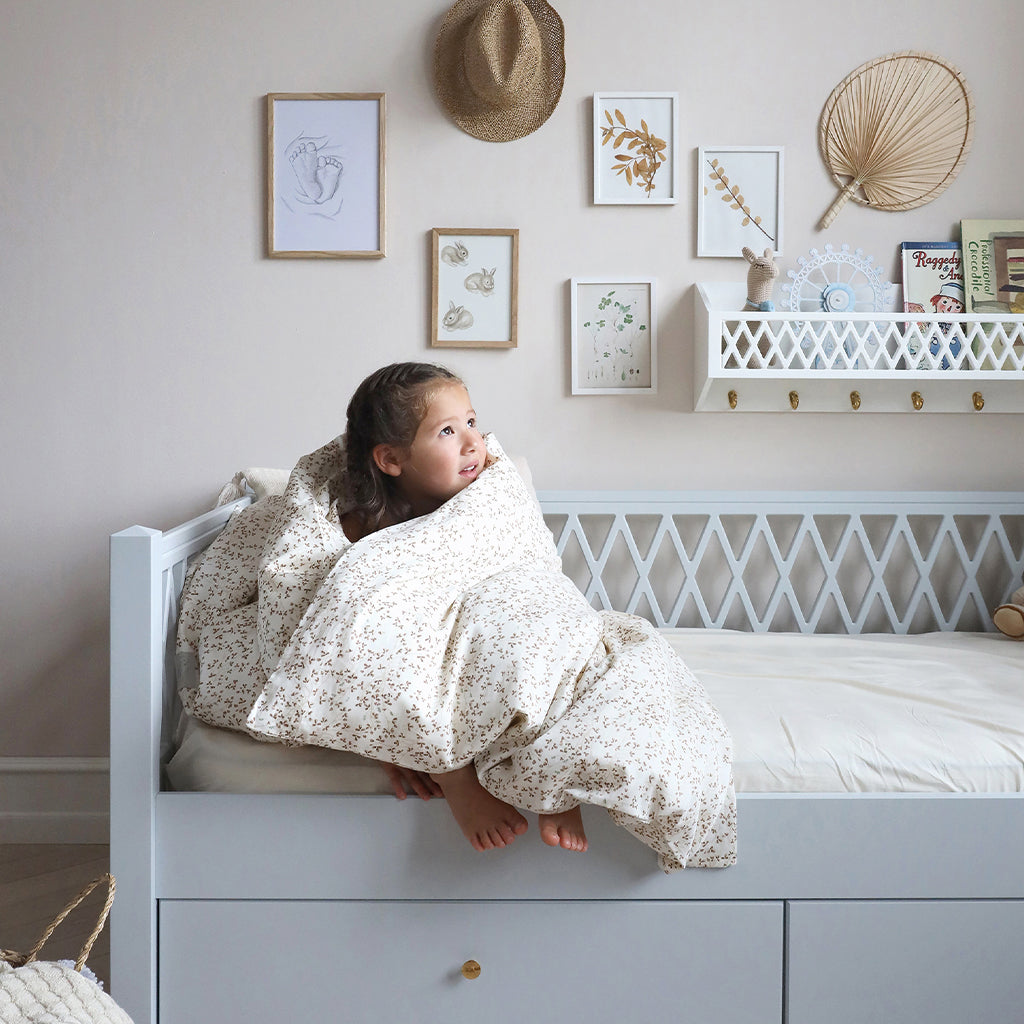 Bedding set, Junior, 100x140cm - GOTS Lierre