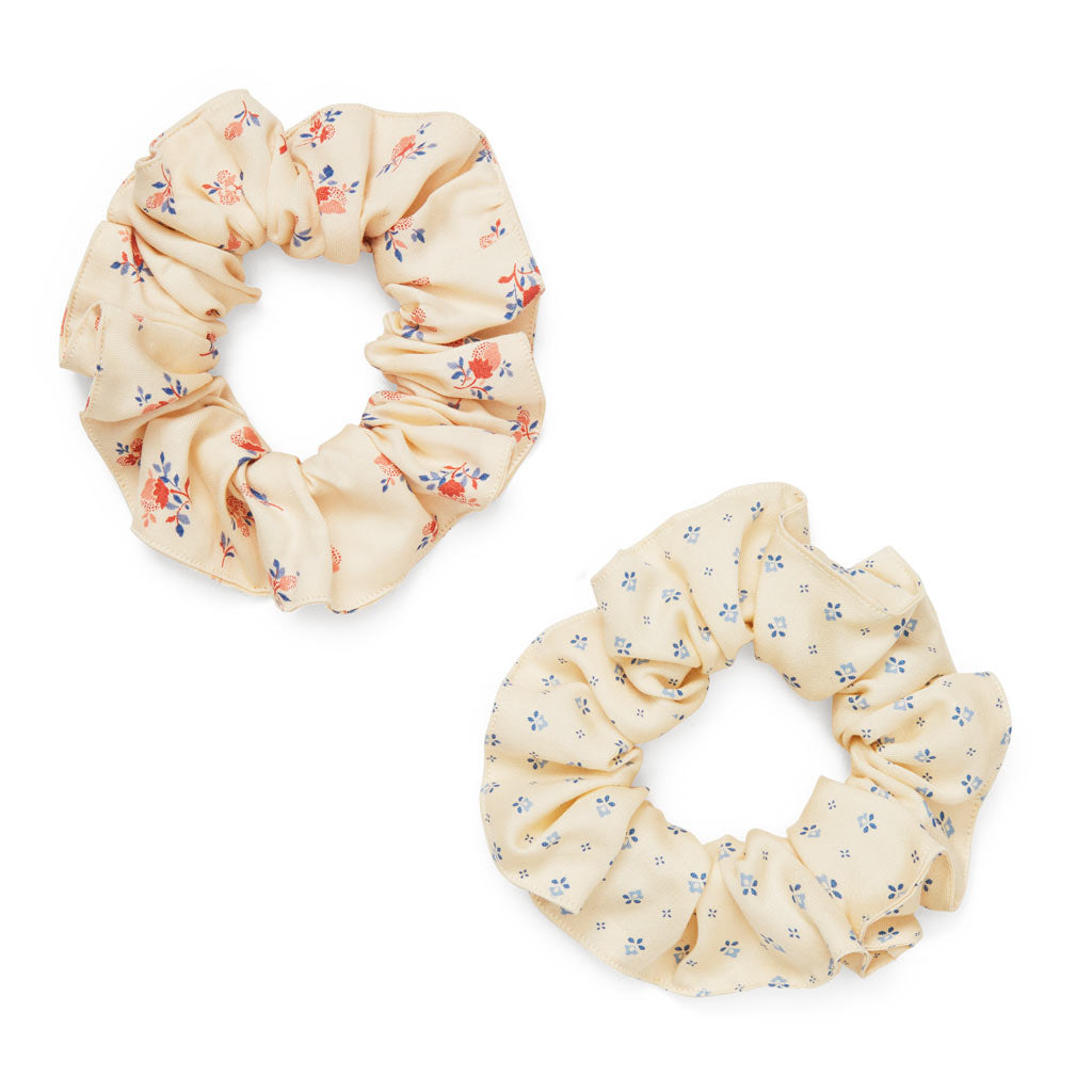 Hair Scrunchies - set of two - GOTS - Mix Berries, Capri