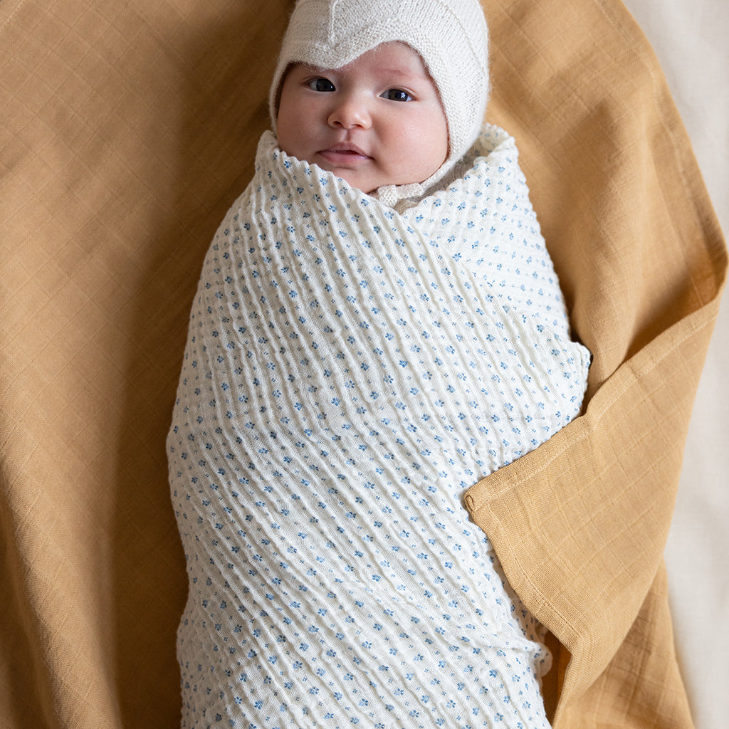 Muslin Baby Blanket - GOTS - Capri