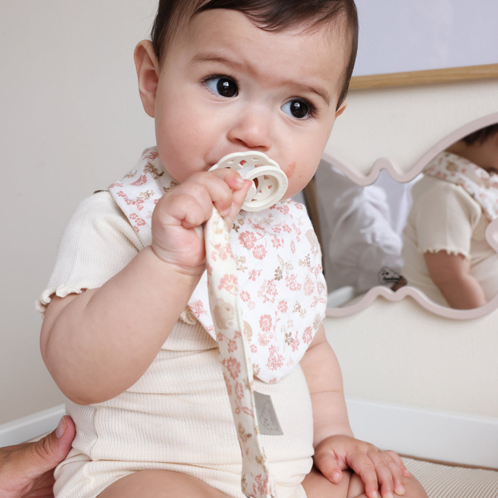 Pacifier Holder - GOTS - Augusta