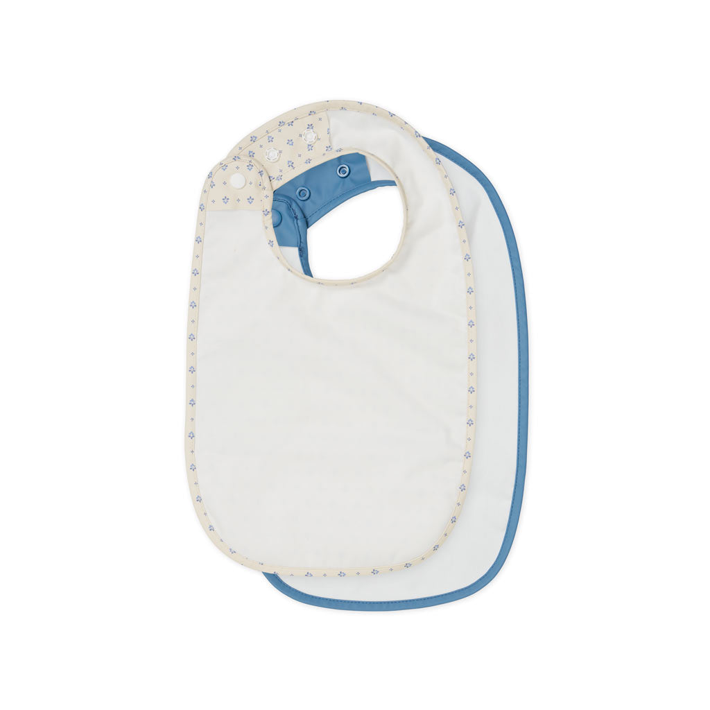 Bib w/ pocket, 2-pack - Capri