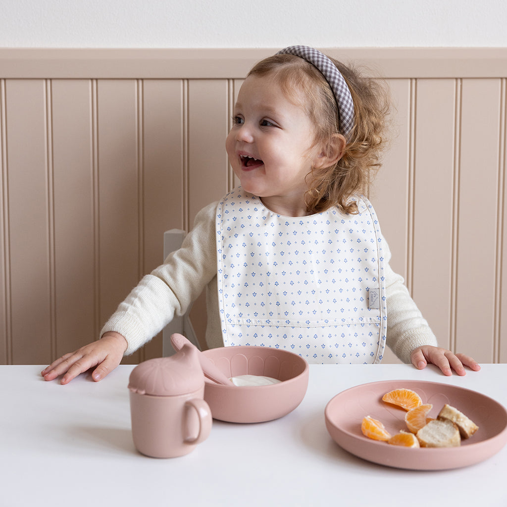 Bib w/ pocket, 2-pack - Capri