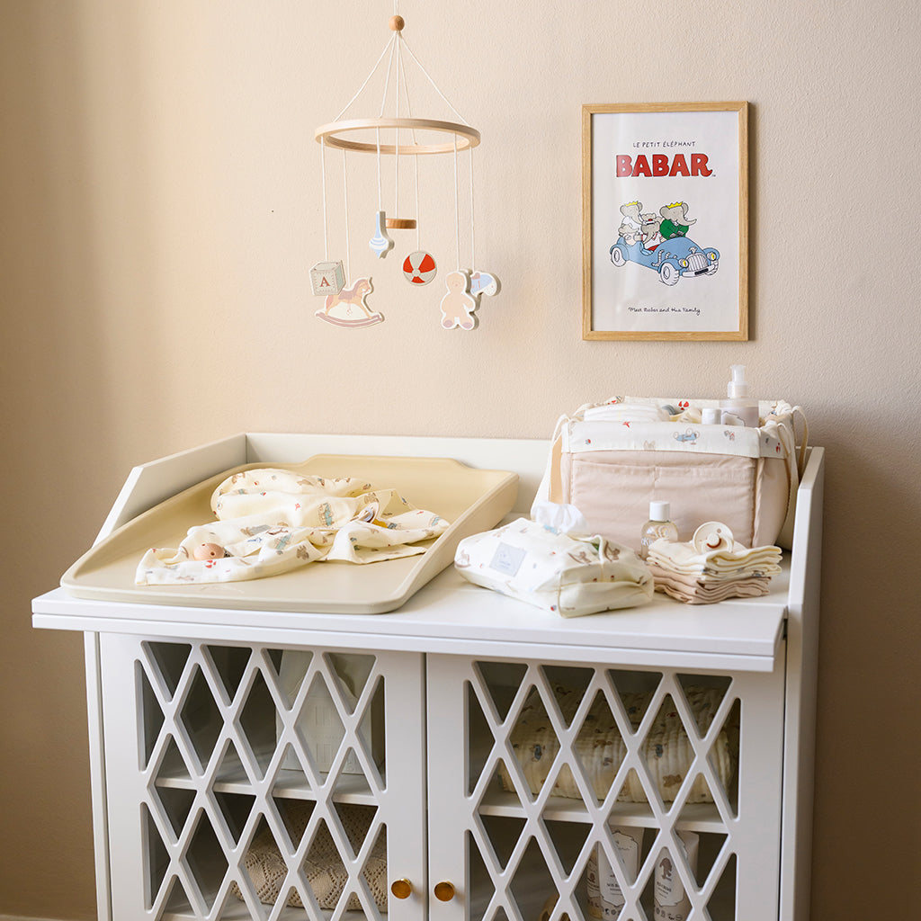 Harlequin Changing Table - White