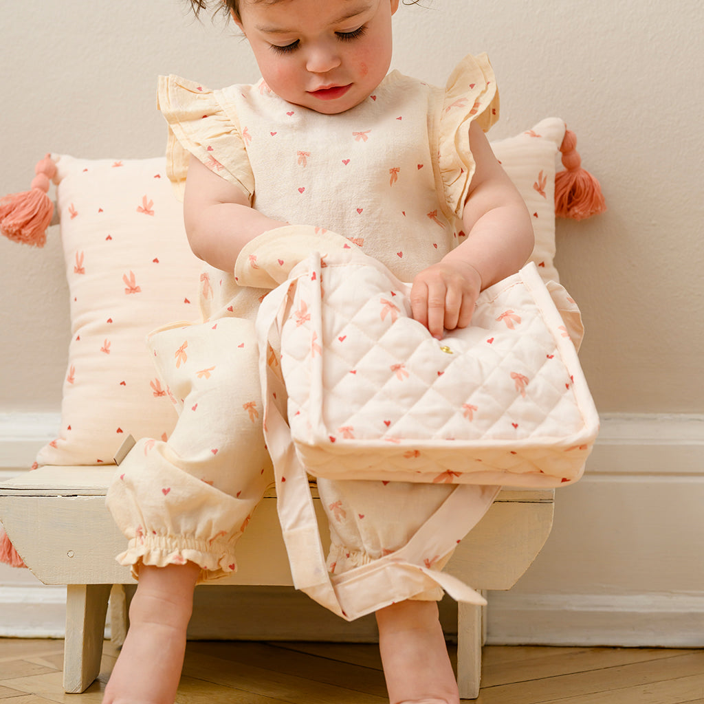 Doll's Changing Bag - OCS - Bows